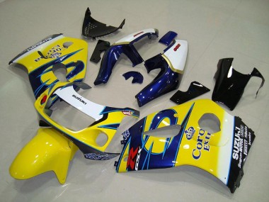 Preisgünstige Suzuki GSXR 600 96-00 Verkleidungen - Gelb Corona