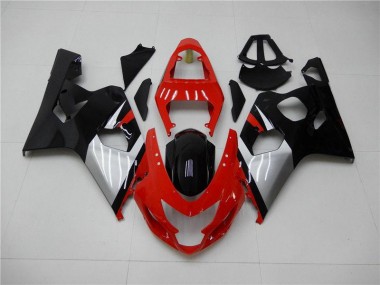 Preisgünstige Suzuki GSXR 600 / 750 K4 04-05 Verkleidungen - Rot Schwarz