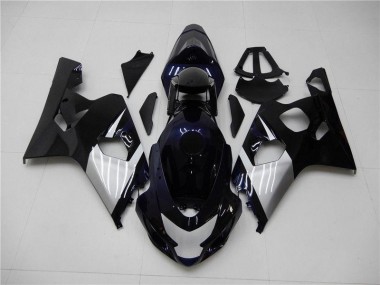 Preisgünstige Suzuki GSXR 600 / 750 K4 04-05 Verkleidungen - Blau Silber